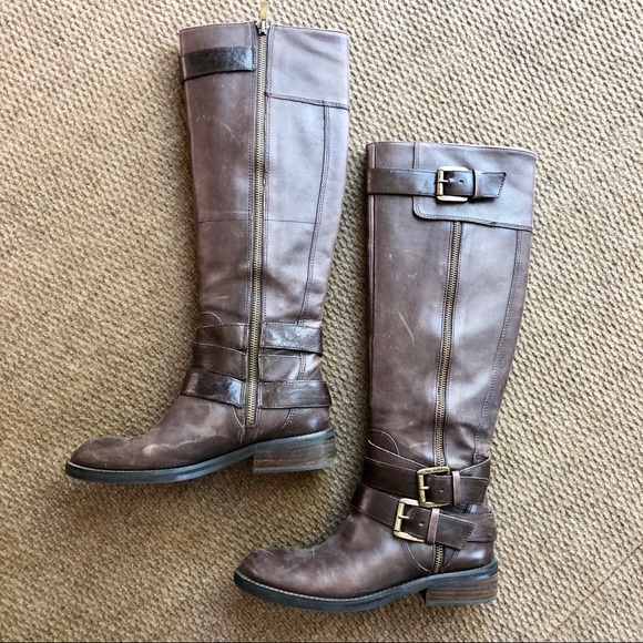 Enzo Angiolini Dark Brown Boots - Picture 2 of 3